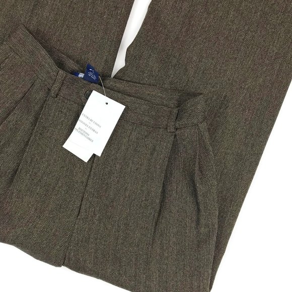 Ralph Lauren Wool Tweed Dress Career Pants Size 8 - Picture 6 of 15